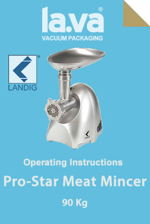 landig pro star meat mincer 90kg user manual a