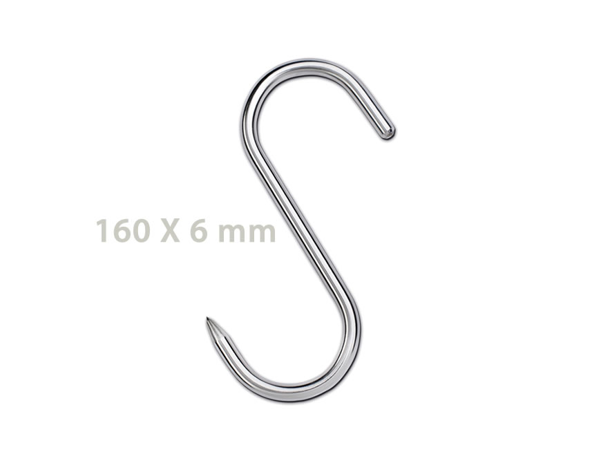 lava sa butchery accessories s hooks 160x6 mm a