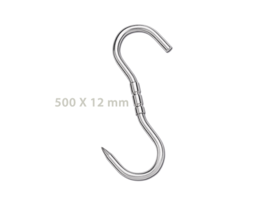 lava sa butchery accessories swivel hooks 500x12 mm a