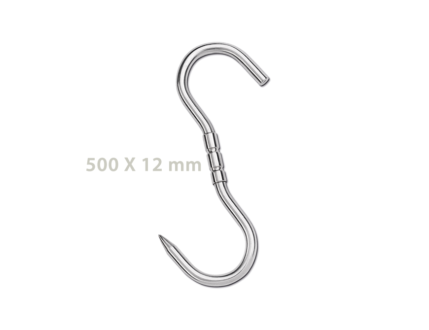 lava sa butchery accessories swivel hooks 500x12 mm a