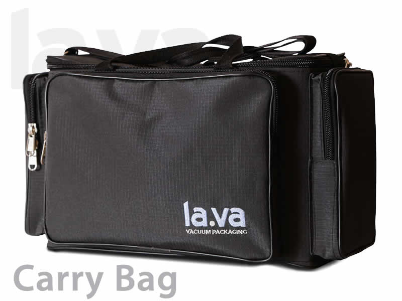 lava vacuum sealer black carry bag 800a