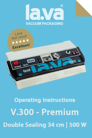lava vacuum sealer v300 premium user manual a