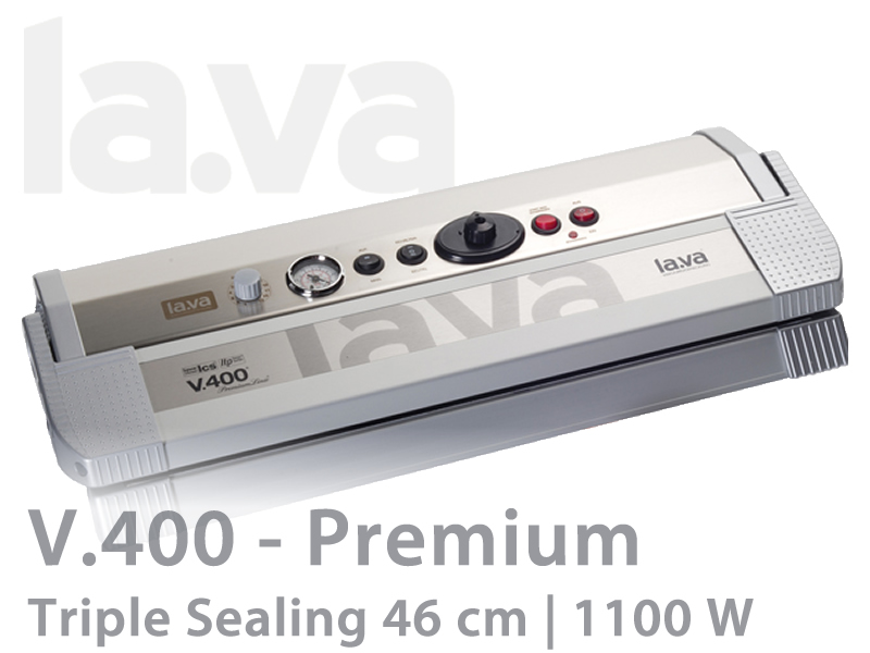 lava vacuum sealer v400 premium triple sealing 46cm 800a