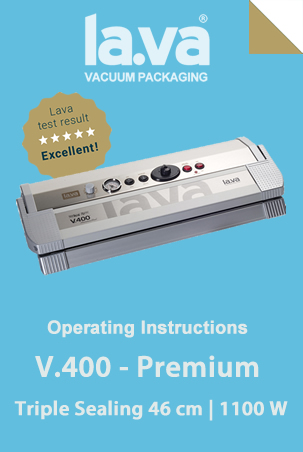 lava vacuum sealer v400 premium user manual a